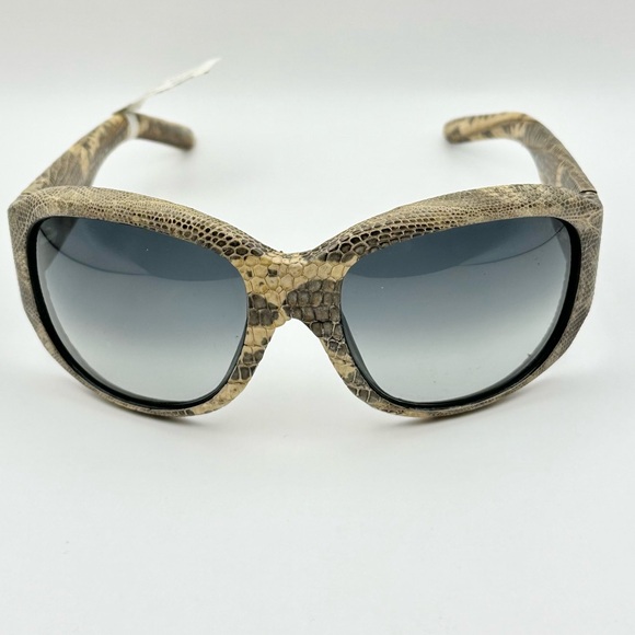 Ralph Lauren Brown Python Sunglasses New with Tags main image 5